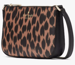 Kate Spade Schuyler Crossbody Leopard KE717 NWT Cheetah Leopardo Animal Print - £70.08 GBP