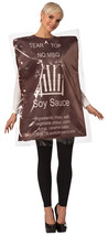 Rasta Imposta Soy Sauce Costume Funny Food Outfit Mens Womens Adult One Size Bro - £157.30 GBP