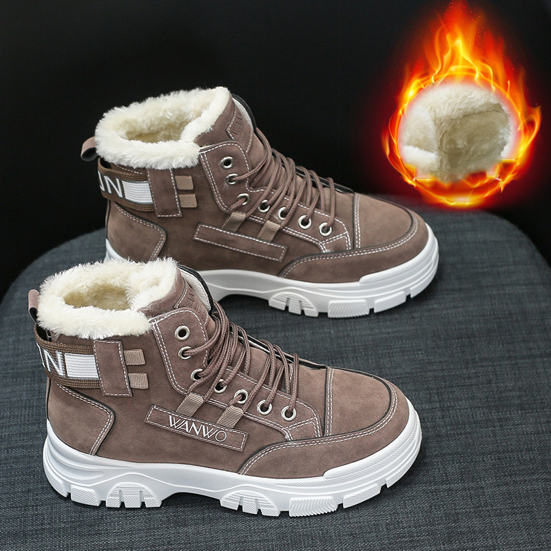 Primary image for Women Snow Boots Sneakers Platform Shoes Thick Sole Plush Velvet Warm Winter Boo