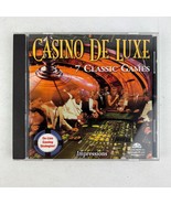 Casino De Luxe 7 Classic Games PC CD-ROM 1997 - £7.78 GBP