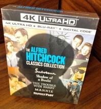 Alfred Hitchcock Classics 5 Movies Collection [4K+Blu-ray+Digital ]NEW-Free S&amp;H - £62.58 GBP