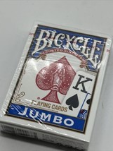 Bicycle Jumbo Playing Cards New Sealed Decks Blue - $3.25