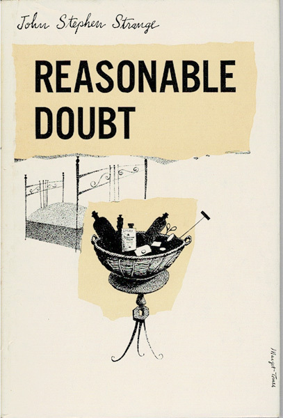 VINTAGE MYSTERY: Reasonable Doubt By John Stephen Strange ~ HC/DJ ~ 1951 - $5.99