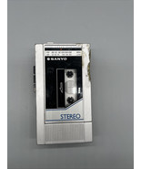 Vintage Sanyo M-G27  Portable Cassette Player FM/AM Radio Untested - $18.63 CAD