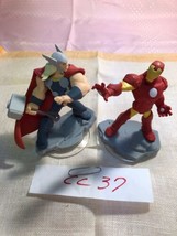 2 Disney Infinity Marvel Avenger 2.0 Iron Man  INF-1000102 And Thor Inf-1000103 - £8.56 GBP