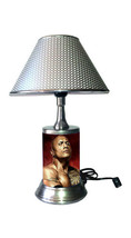 The Rock desk lamp with chrome finish shade - £32.88 GBP