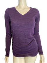The Limited Women&#39;s V-Neck Sweater Purple Small - $14.24