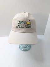 Masters 2004 Hat Cap Golf Augusta PGA American Needle Beige Phil Mickelson Win - £18.21 GBP