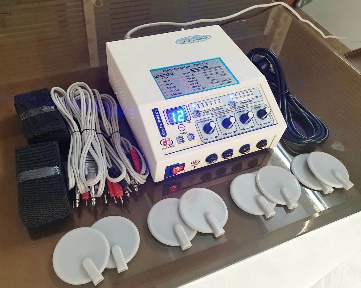 Prof. Physiotherapy 04 Channel Electrotherapy Multi therapy Unit premium... - $103.95