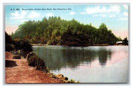 Stowe Lake Golden Gate Park San Francisco California CA UNP DB Postcard T1 - £4.19 GBP