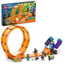 LEGO City Stuntz Smashing Chimpanzee Stunt Loop 60338 Building Toy Set f... - £30.41 GBP