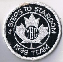 Youth Bowling Canada YBC 4 Steps To Stardom 1999 Team Sew On Patch 3&quot; Diameter - £5.49 GBP