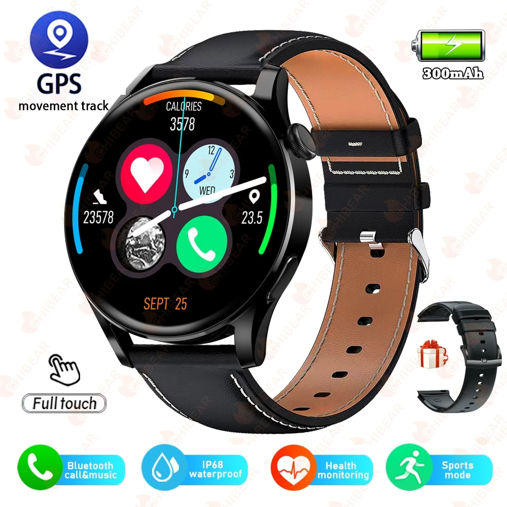 For Huawei xiaomi GT3 Pro Smart Watch Mens Sports Heart Rate IP68 Waterp... - £34.61 GBP