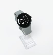 Google Pixel Watch 2 Wi-Fi 41mm Silver Aluminum / Gray Band GA05032-US L Size image 2