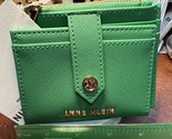 ANNE KLEIN Women’s green   Wallet Card Case w/ Snap New - $19.77