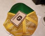 John Deere Logo Green &amp; Yellow mesh ball cap, new w/tags  - $22.00