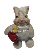 Dreamsicles Figurine Bunny Rabbit W Sailboat Signed Kristin 90s 3 inch Boat - £7.47 GBP