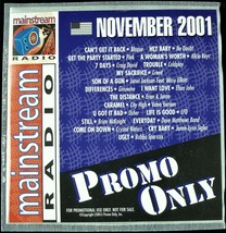 Promo Only &quot;Mainstream Radio November 2001&quot; Dj Promo Cd Compilation Usher *New* - £17.61 GBP