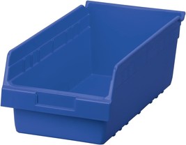 Akro-Mils 30088 Plastic Nesting Shelfmax Storage Bin Box, (18-Inch X, 8-Pack - £65.52 GBP