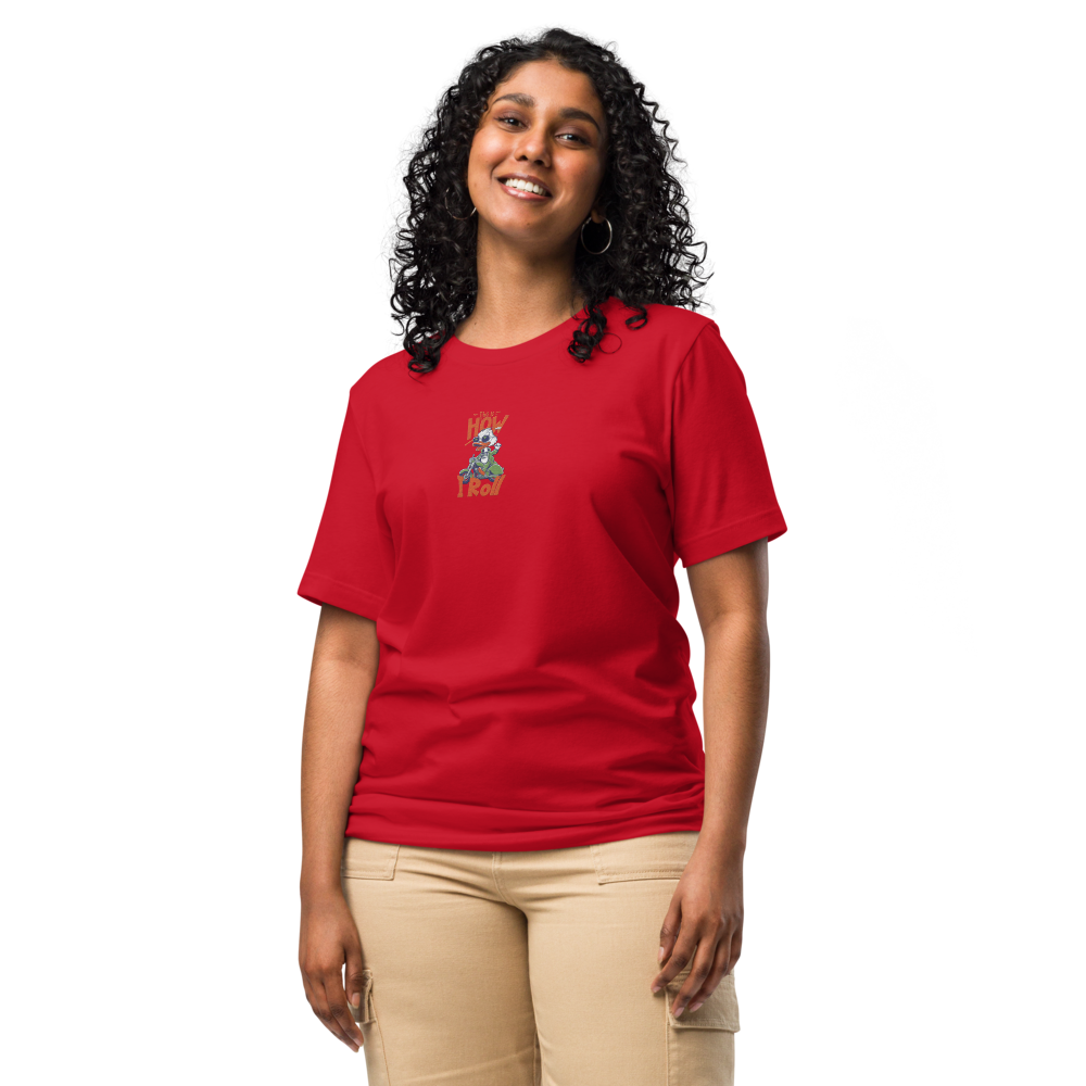 Unisex T-Shirt – &quot;This Is How&quot; (Red) - $59.99
