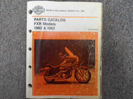 1982 1983 Harley Davidson FXR Parts Catalog Manual FACTORY - £102.33 GBP