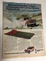 Vintage International  Scout Full Page Print Ad pa5 - $8.90