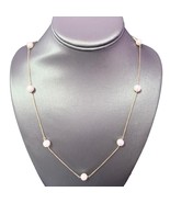 Akoya Pearl Necklace 8-7.50 mm 14k Gold 24.50&quot; Women Certified $2,575 72... - $11,131.39 MXN