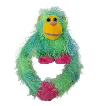 Aurora World Blue Green Tie Dye Monkey Ape Chimpanzee Plush Stuffed Animal 9&quot; - $24.05