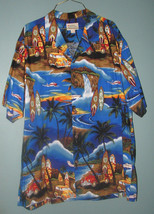 Mens Hawaiian Shirt Royal Hawaiian Creations Size 2XL - £15.81 GBP