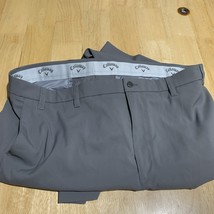 Callaway Pants Men&#39;s Opti Dri Performance Stretch Dark Gray Golf Casual ... - $429.66 MXN