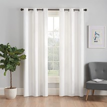 Eclipse Microfiber Privacy Blackout Thermal Grommet Single Curtain Panel 42 x 84 - £11.81 GBP