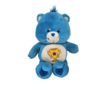 13&quot; CARE BEARS BLUE CHAMP BEAR YELLOW STAR TROPHY 2003 STUFFED ANIMAL PL... - £29.88 GBP