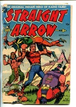 Straight Arrow #17-1951-ME-INDIAN Fight COVER-FRED Meagher ART-fr - £32.72 GBP