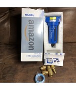 NANPU 1/2&quot; NPT Compressed Air Filter Regulator Zinc Alloy 5 Micron Brass... - €17,06 EUR