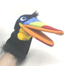 Dakin Plush Toucan Hand Puppet Bird Stuffed Animal Toy Vintage 80s Big Beak 1985 - $14.84