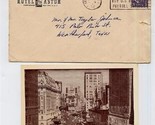 Hotel Astor Postcard and Envelope - $9.90