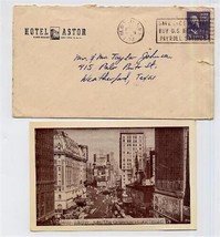 Hotel Astor Postcard and Envelope - £7.75 GBP