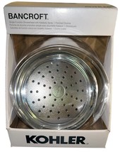 KOHLER R14519-G-CP Bancroft Single Function Katalyst Showerhead Polished... - $49.49