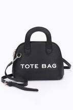 Faux Leather Tote Bag with Shoulder Straps, Stylish, Durable, and Spacious - $27.50