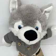 Great Wolf Lodge Gray Wylie Plush  Stuffed Animal Toy Fiesta Vest Pants Shoes - £18.30 GBP