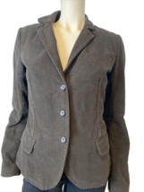 J. Crew Cordless Corduroy Blazer Women&#39;s M Brown - $17.09