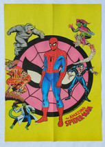 1975 Amazing Spider-man poster:22 1/2 x 15.5, Green Goblin,Kraven,Morbiu... - £55.38 GBP