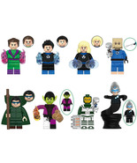8Pcs New Fantastic Four Minifigures Super Skrull The Maker Psycho Man Mi... - $400.96 MXN