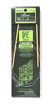Clover Takumi Bamboo 48 Inch Circular Knitting Needle Size 4 - $299.44 MXN