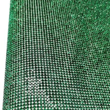 Green Self Adhesive Rhinestone Sheet Large 40cm x 24cm (17&quot; x 10&quot;) Super Sparkly - £12.98 GBP