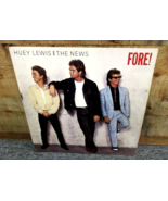 Huey Lewis and the News, FORE!. 1986 Pop Rock, Rock Chrysalis OV-41534 - $282.74 MXN