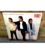 Huey Lewis and the News, FORE!. 1986 Pop Rock, Rock Chrysalis OV-41534 - £11.98 GBP