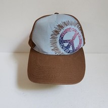 Bubba Gump Kona Hawaii Hat Brown Baseball Cap Adjustable  - £6.74 GBP