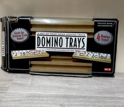 Fundex Wood Domino Trays Racks - $4.89