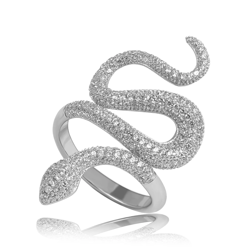 CHENZHON Fashion Personality  Ring Silver 925 Anillo Serpiente Plata 925... - $58.20